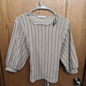 Zara Neutral Top